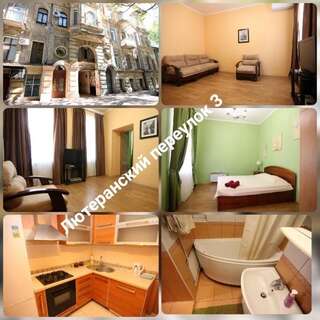 Апарт-отели Апарт-отель на Преображенской 24 Одесса Апартаменты с балконом-1